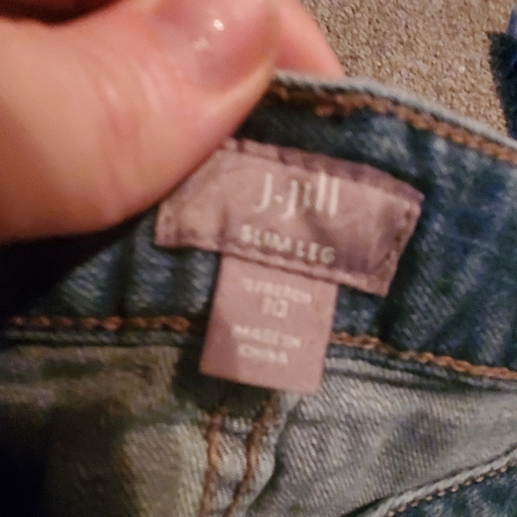 J. Jill womans Jean's! 10slim leg! ;) - Picture 2 of 3
